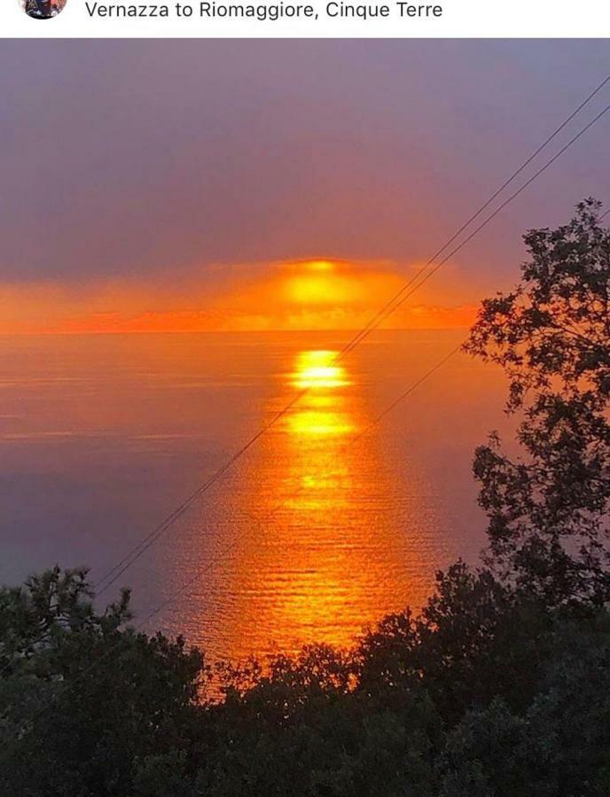 Apartmán La casa di Zahra Riccò del Golfo di Spezia Exteriér fotografie